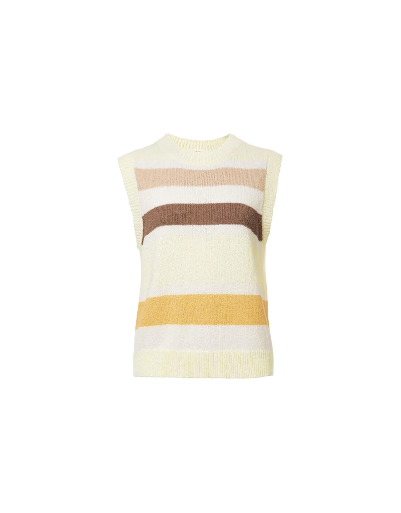 YAYA Mix Striped Spencer | Women's Casual Knit - espy