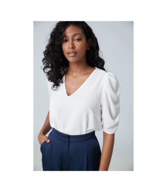 Iris Setlakwe Gigot Crepe Blouse (2 Colours Available)