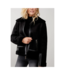 YAYA Shearling Aviator Jacket