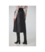 Iris Setlakwe Pleated A-Line Lamb Leather Skirt