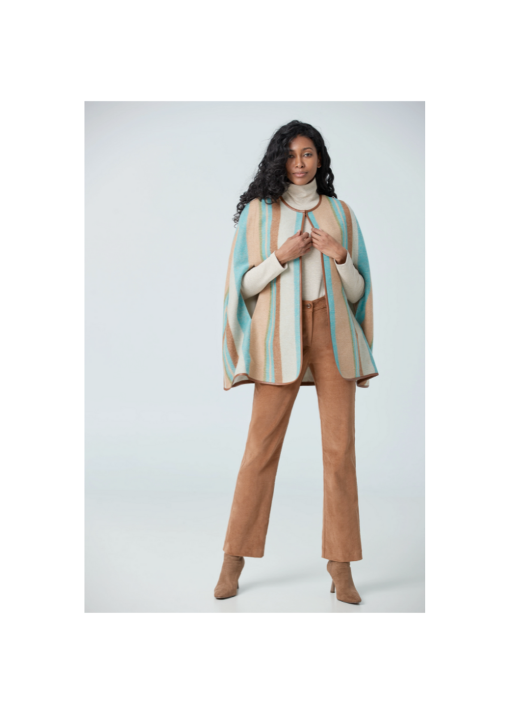Iris Setlakwe Hook & Eye Cape
