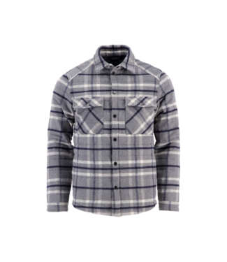 Fynch Hatton Quilted Plaid Overshirt