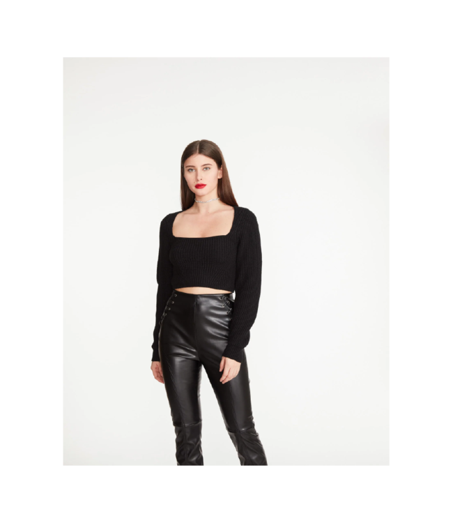 Steve Madden Kia Corset Sweater