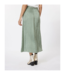 EsQualo Side Button Satin Skirt