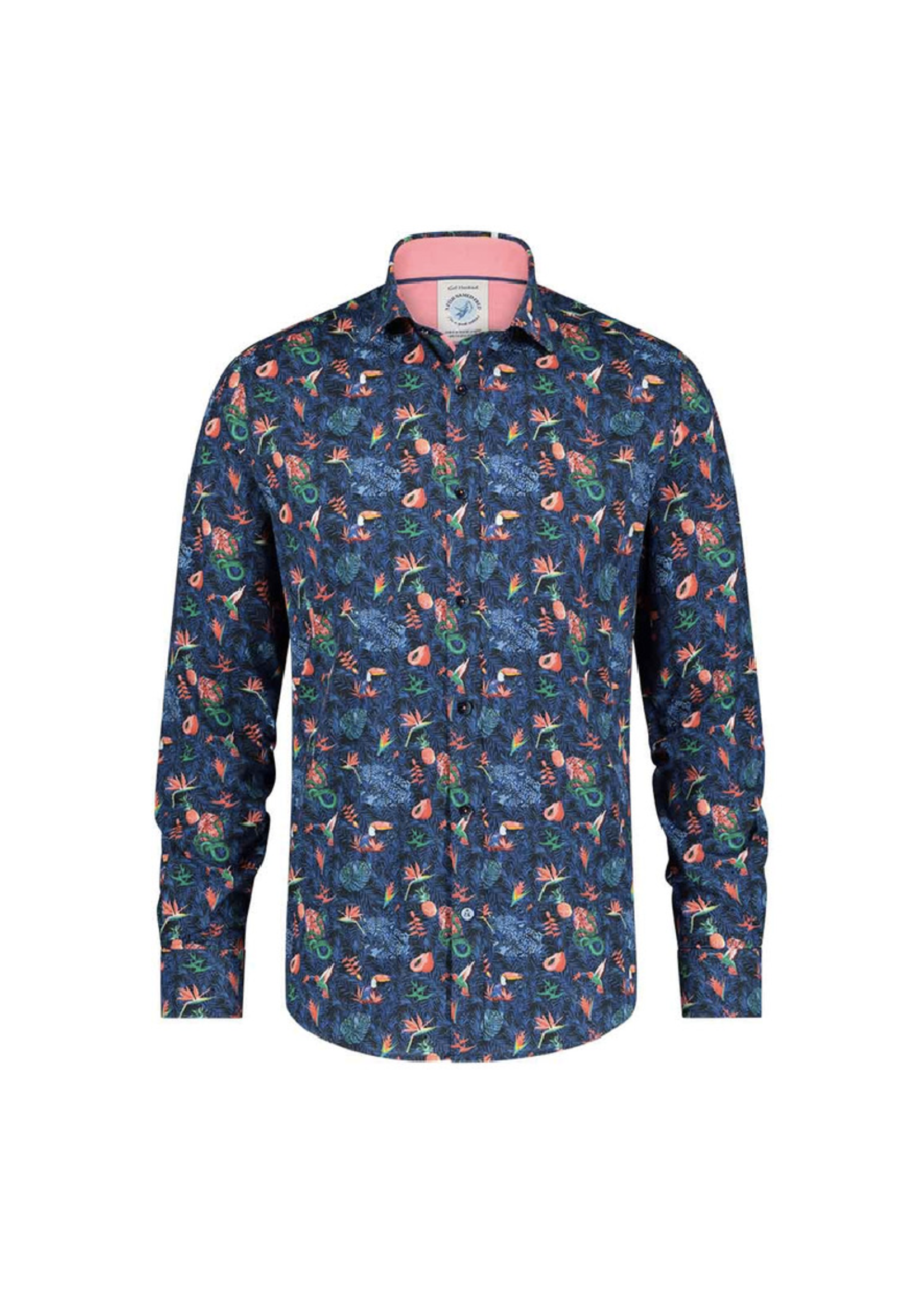 A Fish Named Fred Jungle Button-Up