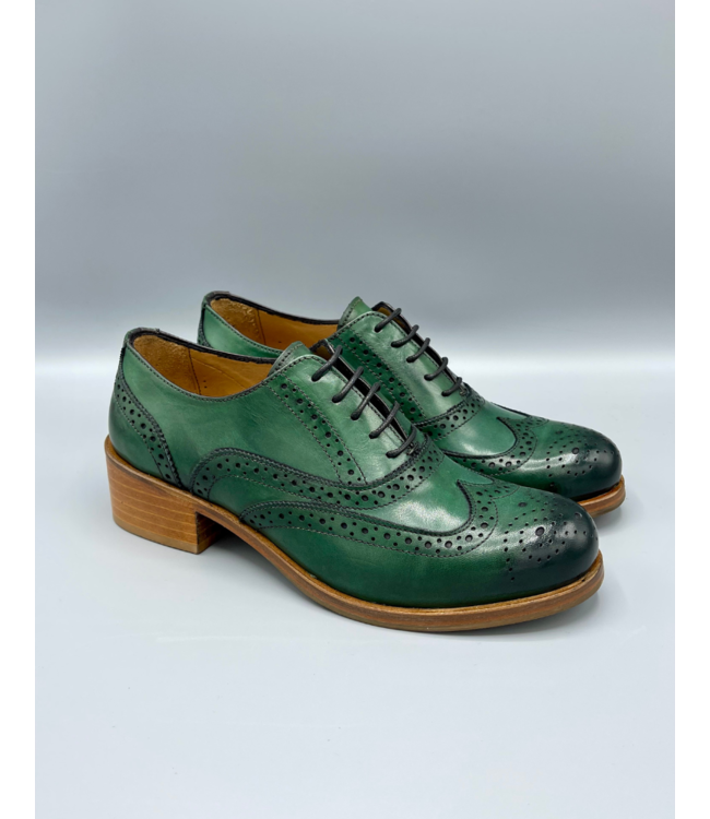Di Franco Heeled Brogue Oxford (2 Colours Available)