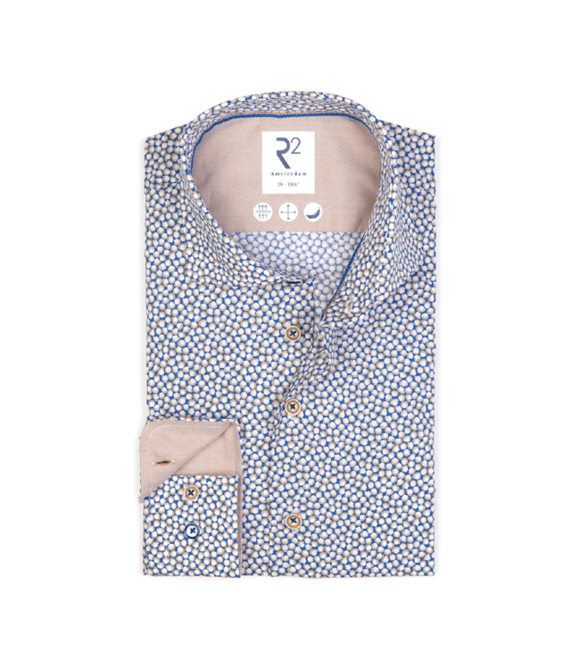 R2 Amsterdam Tea Cup Button-Up