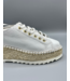 Fabiola White Espadrille Sneaker