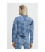 ICHI Betsie Floral Denim Jacket