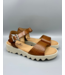 Valeria's Textured Leather Sandal (3 Colours Available)