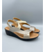 Valeria's Metallic Wedge Sandal (2 Colours Available)