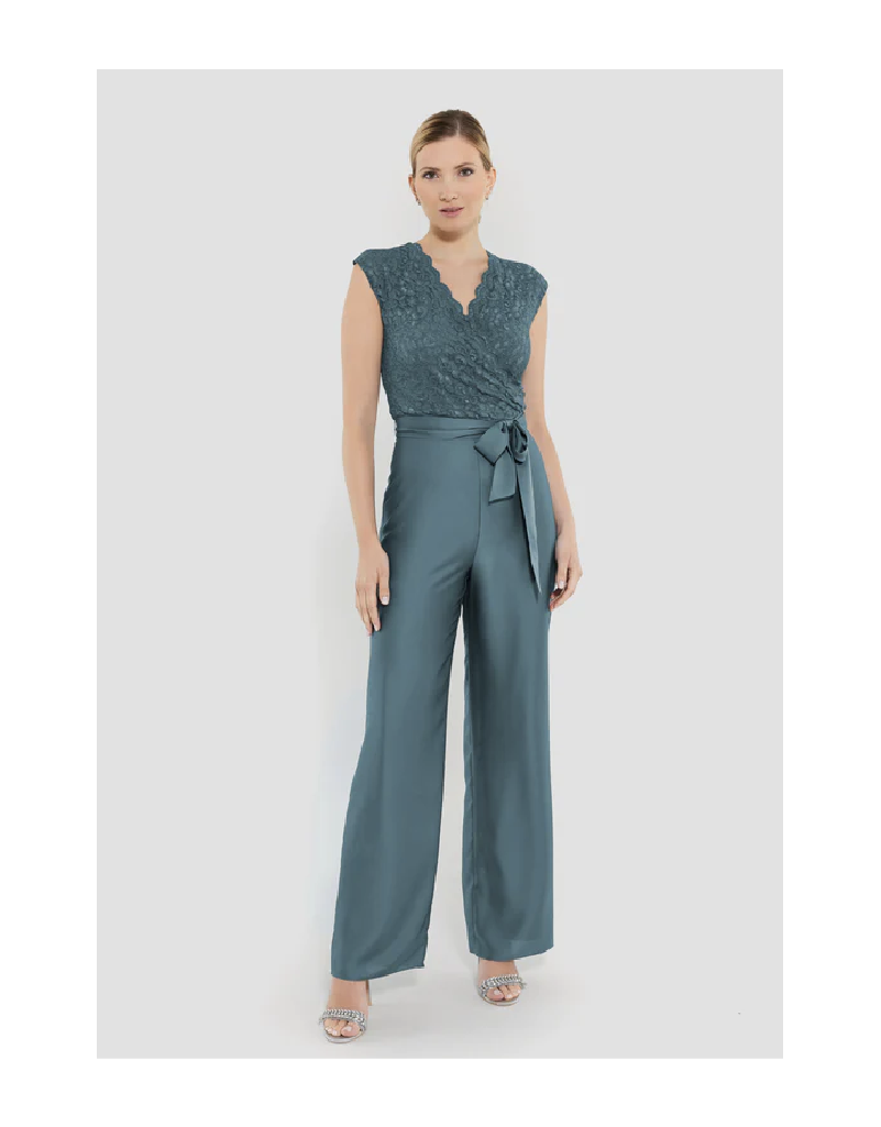 SWING Lace Wrap Top Jumpsuit | Women's One-Piece - espy