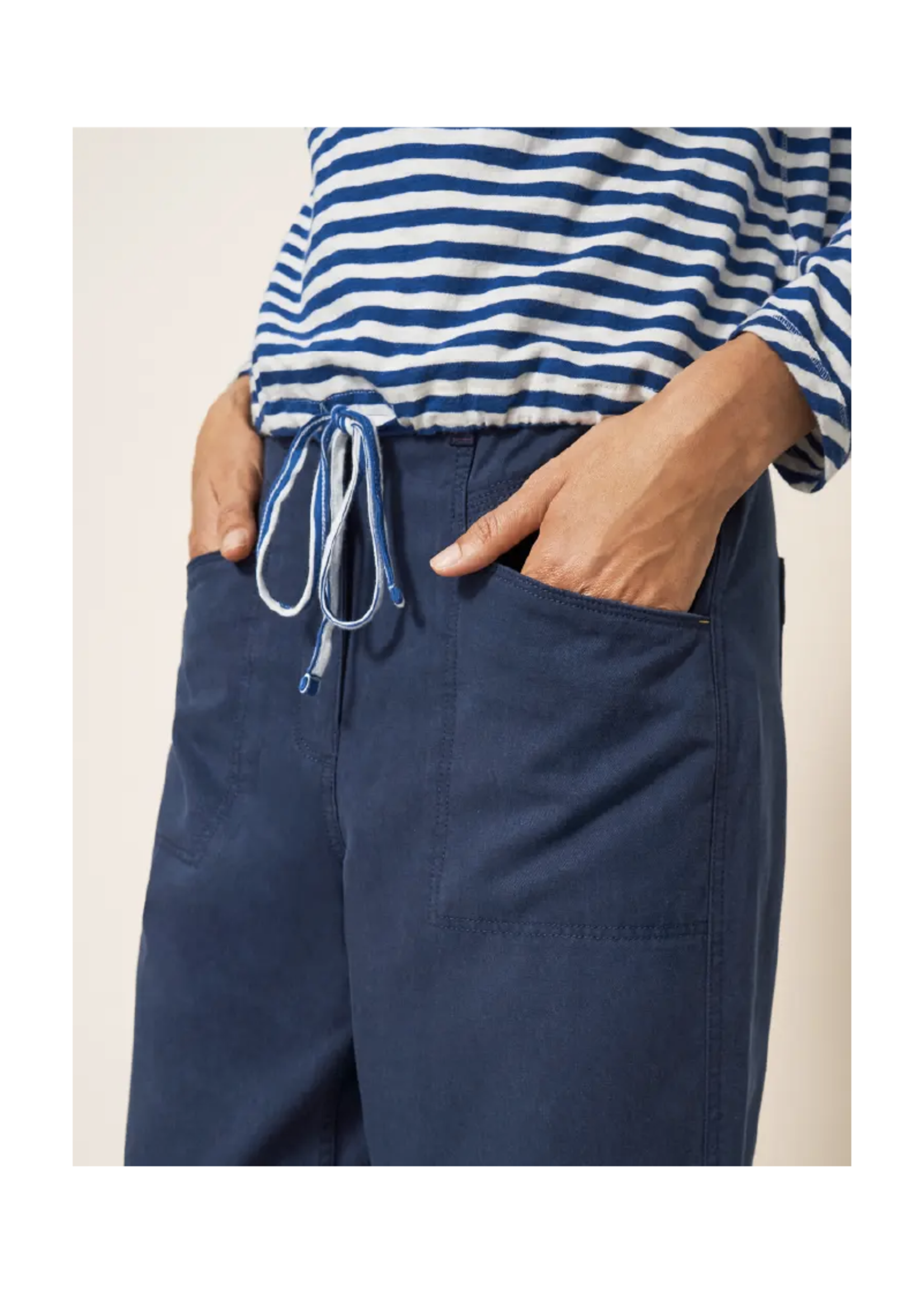 White Stuff Harper Wide Leg Trouser Women's Casual Pant espy