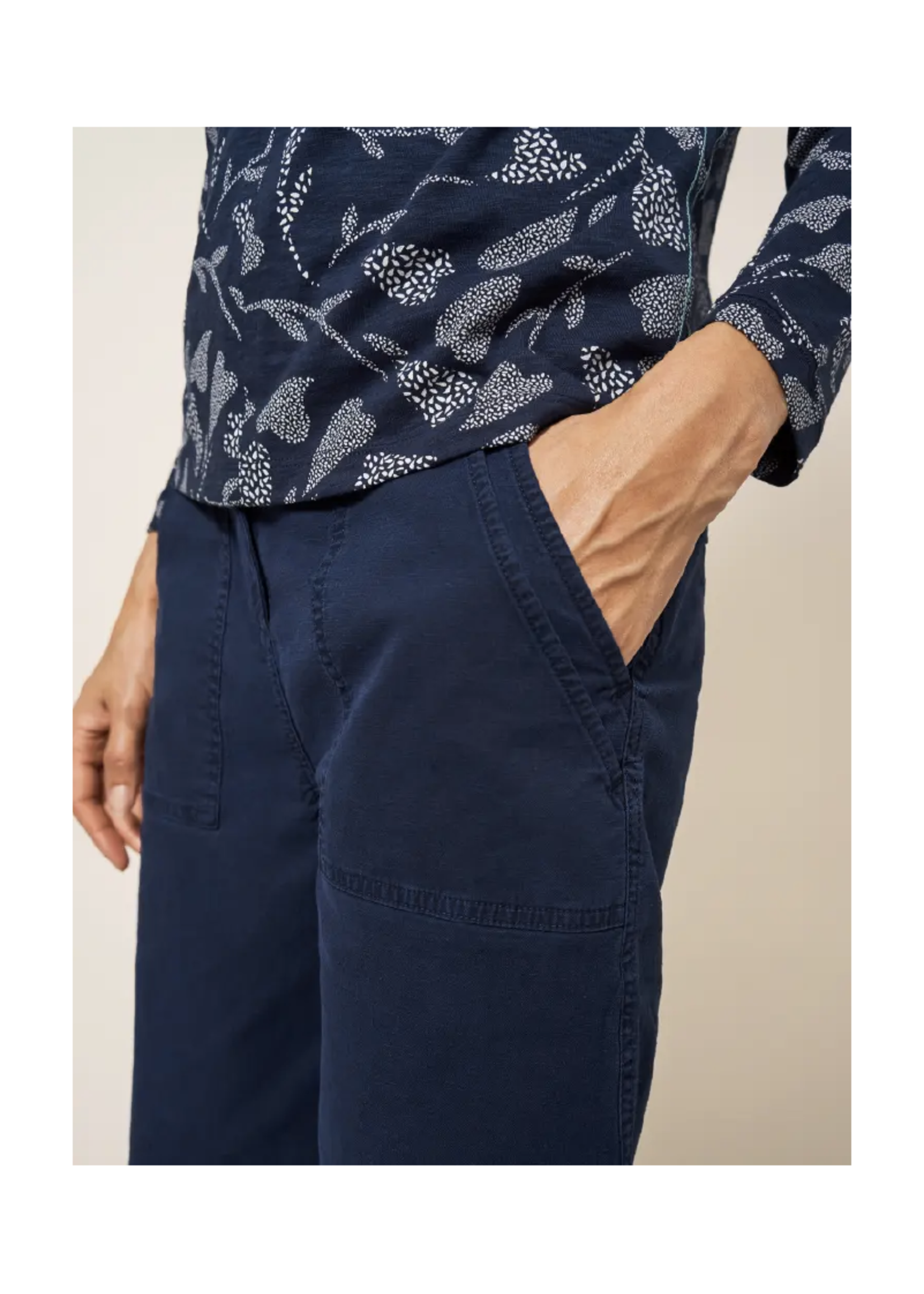 White Stuff Twister Organic Chino Short Women's Casual espy