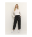 Kaffe Bimmy Pleather Cropped Pant