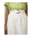 FRNCH Petra Patch Pocket Button Skirt