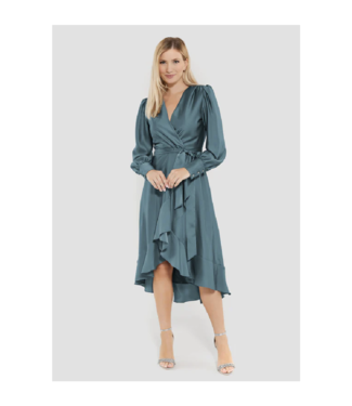 SWING Ruffle Wrap Dress