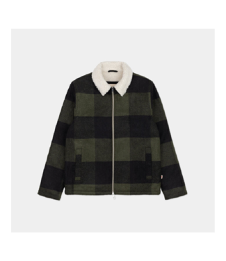 Revolution Faux Shearling Plaid Shirt Jacket