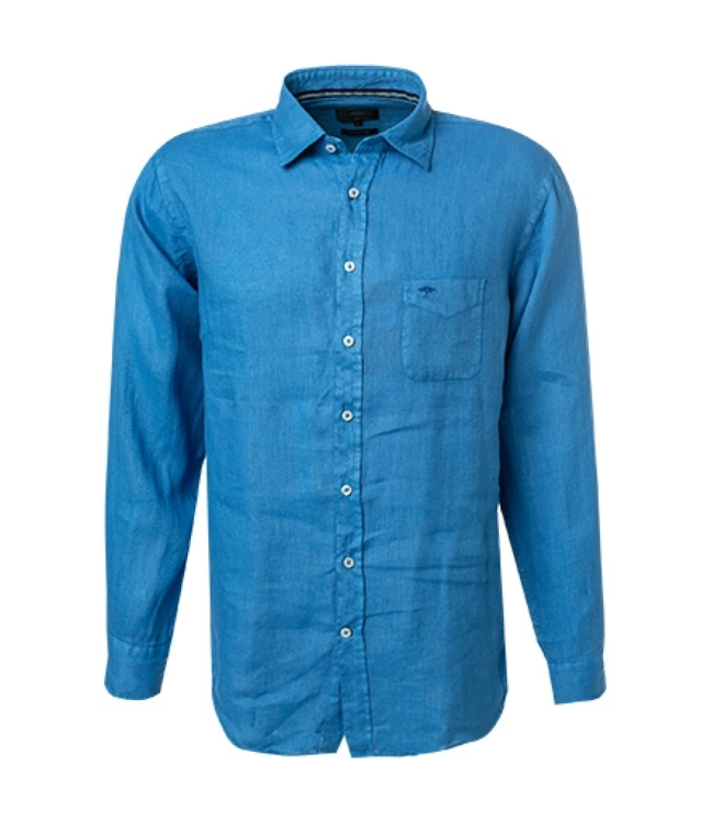 Fynch Hatton Linen Long-Sleeve Button-Up Shirt