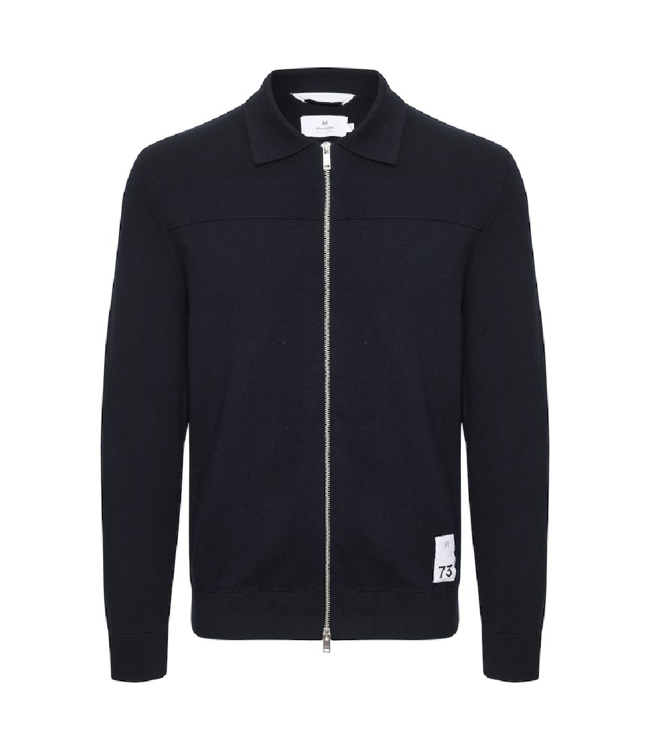 Matinique Traff Double Zip Collared Cardigan