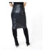 EsQualo Pleather Skirt with Pockets