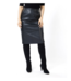 EsQualo Pleather Skirt with Pockets