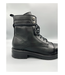 Pavement Charley Side Zip Leather Combat Boot