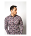Desoto Geo Floral Long-Sleeve Button-Up