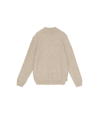 Clean Cut Aksel Funnel Neck Wave Sweater