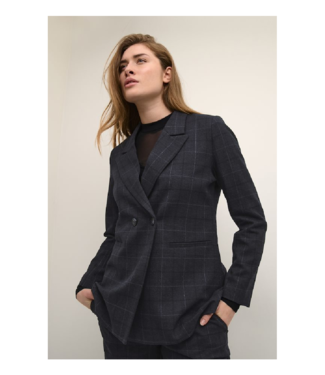 Culture Beatriz Windowpane Blazer