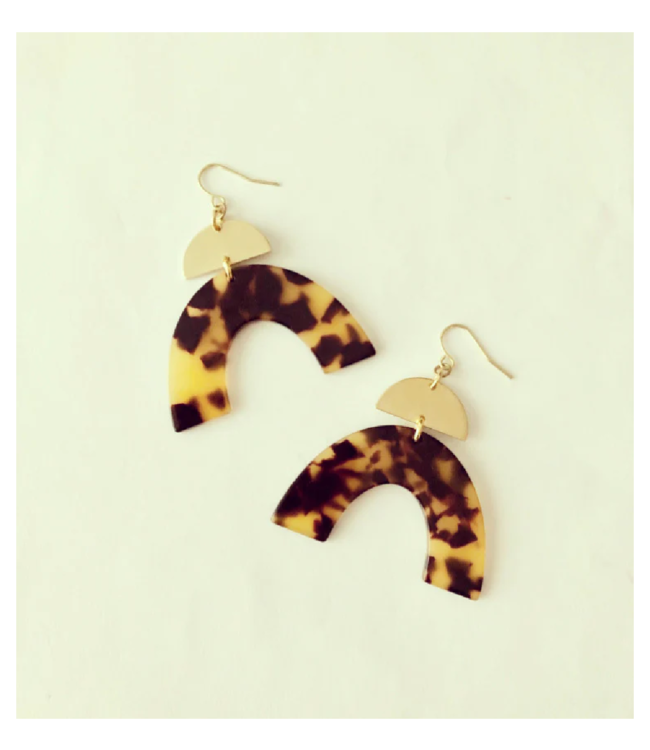 Darlings of Denmark Auke Tortoise Earrings