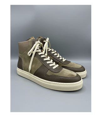 Manovie Toscane Darrel High Top Leather Sneaker