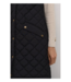 Cream Arwen Long Quilted Vest