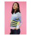 Zaket & Plover Diagonal Stripe Sweater