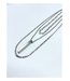 espy Triple Chain Pendant Necklace