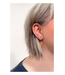 espy Triangle Huggie Earrings