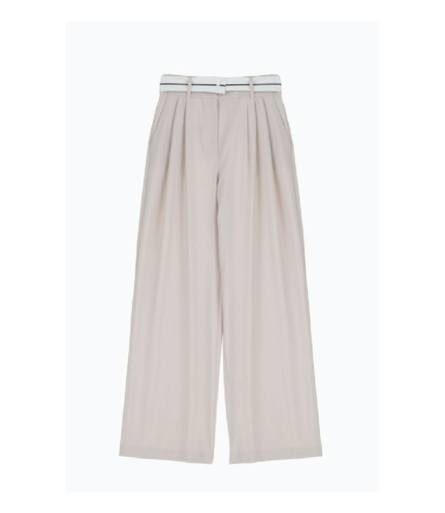 Imperial Wide-Leg Pant with Belt