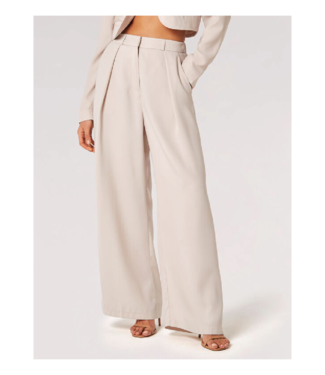 Apricot Pleat Detail Soft Tailored Trouser