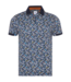 R2 Amsterdam Leaf Print Polo