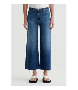 AG Jeans Saige Wide Leg Crop Plume