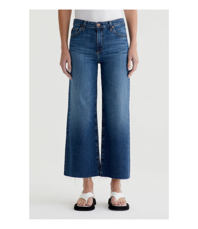 AG Jeans Saige Wide Leg Crop Plume