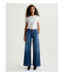 AG Jeans Stella Wide Leg Slash Pocket Plume