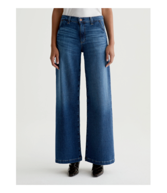 AG Jeans Stella Wide Leg Slash Pocket Plume