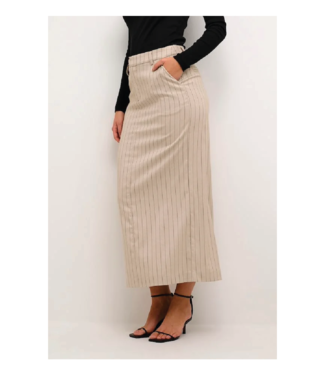 Kaffe Agathe Pinstripe Skirt