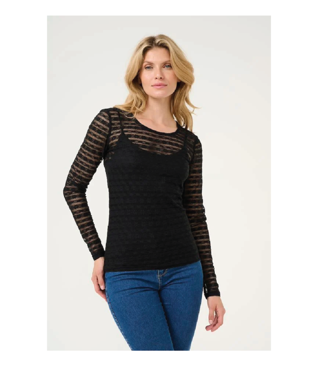 Kaffe Nina Sheer T-Shirt