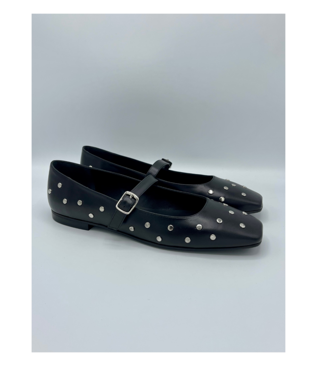 Dansi Stud Strap Ballet Flat