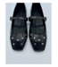 Dansi Stud Strap Ballet Flat