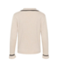 Cream Villea Knit Polo