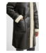 B. Young Asanne Faux Sheerling Coat