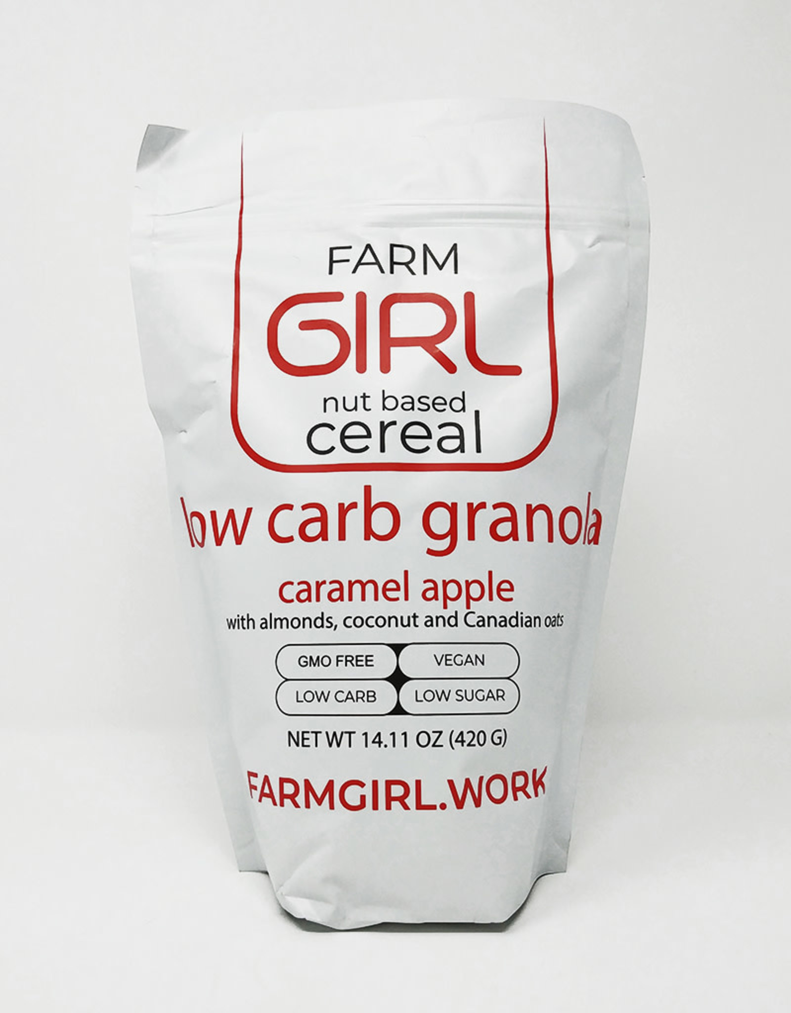 Farm Girl Farm Girl - Cereal, Apple Caramel Granola  (420g)